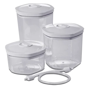 PreserVac VacTite H-BoxX | Hexa Vacuum Canisters | Set of 3